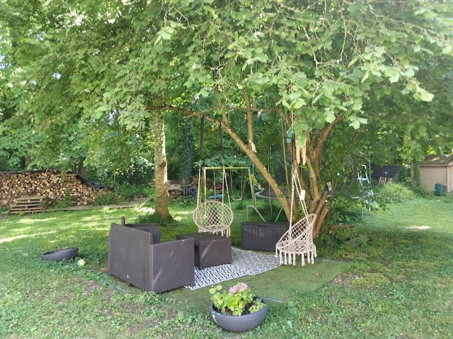 Escapade Romantique Dans Une Demeure Du 18Eme Buchères Exteriör bild